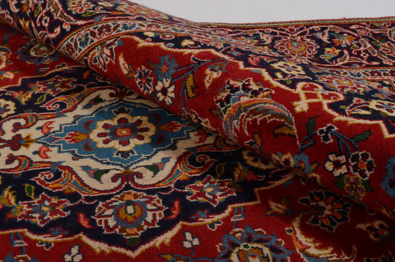 Tappeto Persero - Keshan - 261 x 180 cm - rosso