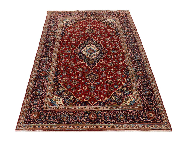 Tappeto Persero - Keshan - 303 x 202 cm - rosso