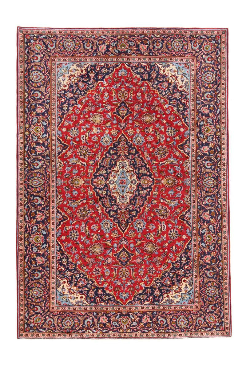 Tappeto Persero - Keshan - 302 x 207 cm - rosso