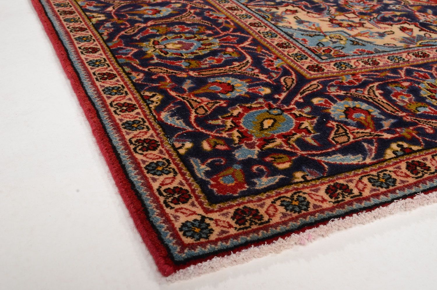 Tappeto Persero - Keshan - 302 x 207 cm - rosso