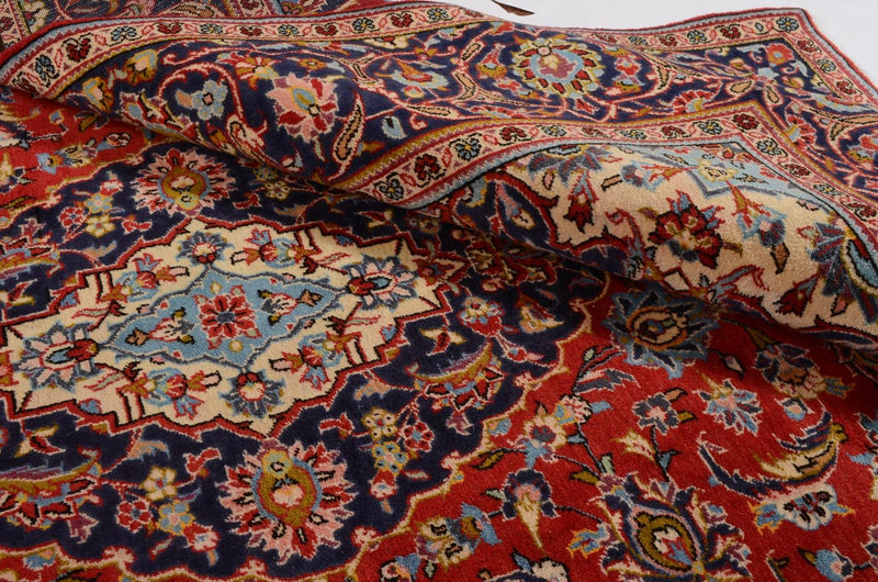 Tappeto Persero - Keshan - 302 x 207 cm - rosso