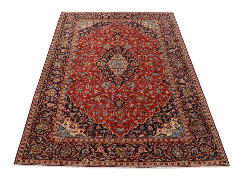 Tappeto Persero - Keshan - 302 x 207 cm - rosso