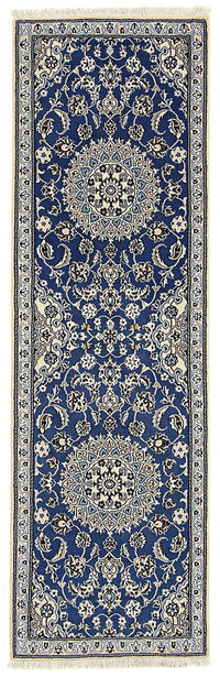 Tappeto corsia Tappeto Persero - Nain - Reale - 200 x 60 cm - blu