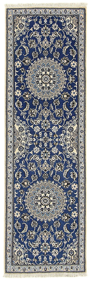 Tappeto corsia Tappeto Persero - Nain - Reale - 200 x 60 cm - blu