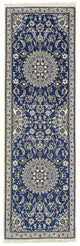 Tappeto corsia Tappeto Persero - Nain - Reale - 200 x 60 cm - blu