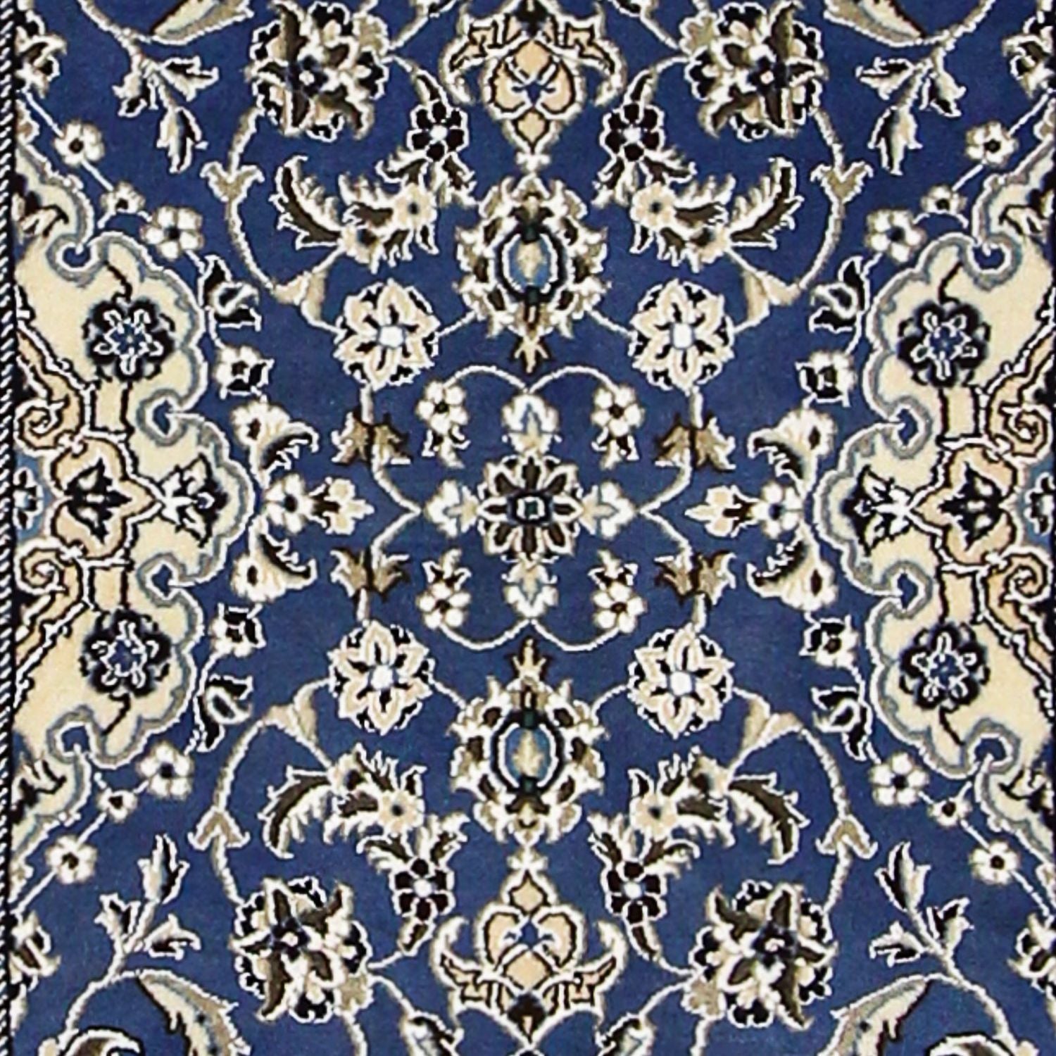 Tappeto corsia Tappeto Persero - Nain - Reale - 200 x 60 cm - blu