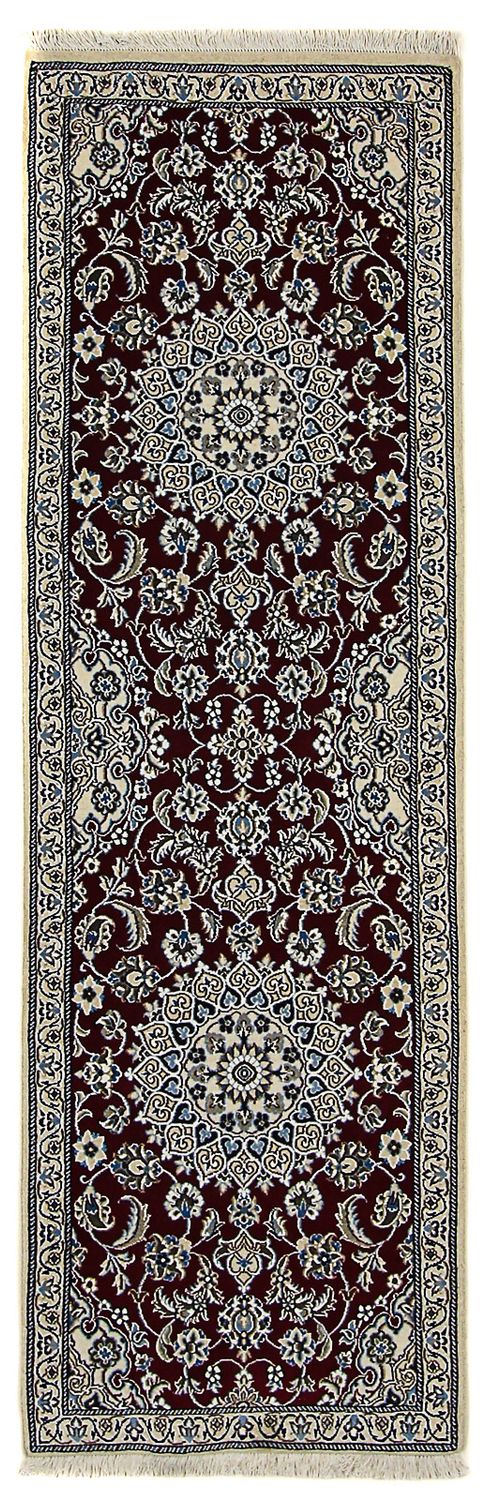Tappeto corsia Tappeto Persero - Nain - Reale - 197 x 62 cm - blu scuro