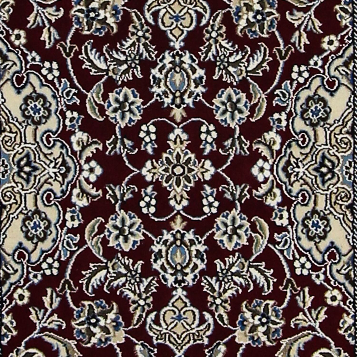 Tappeto corsia Tappeto Persero - Nain - Reale - 197 x 62 cm - blu scuro