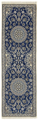Tappeto corsia Tappeto Persero - Nain - Reale - 200 x 60 cm - blu