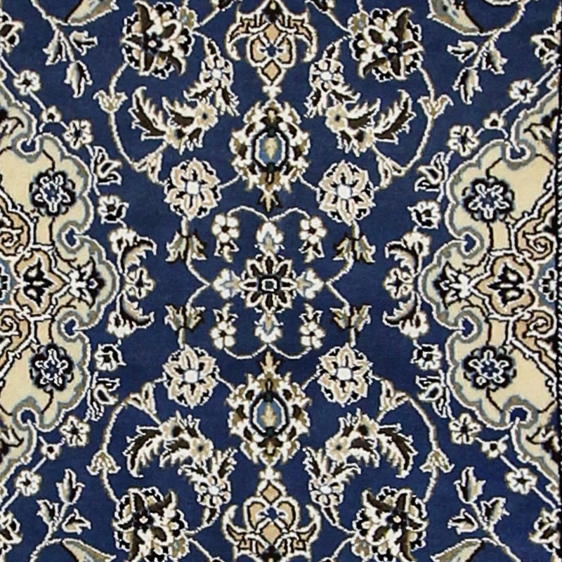 Tappeto corsia Tappeto Persero - Nain - Reale - 200 x 60 cm - blu