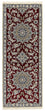 Tappeto corsia Tappeto Persero - Nain - Reale - 203 x 81 cm - rosso scuro