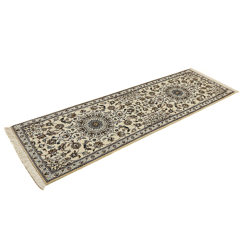 Tappeto corsia Tappeto Persero - Nain - Reale - 199 x 62 cm - beige