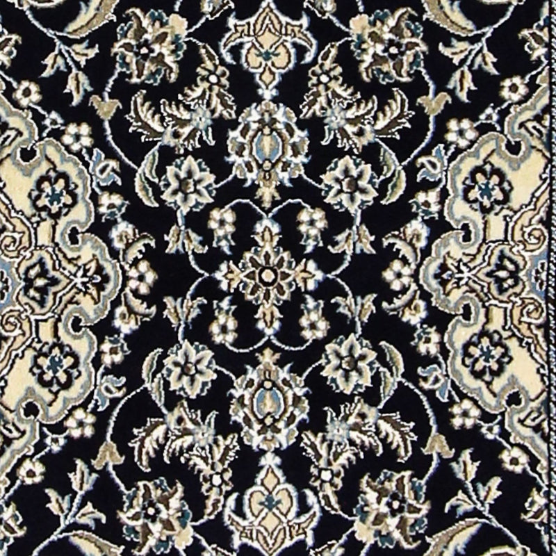 Tappeto corsia Tappeto Persero - Nain - Reale - 200 x 62 cm - blu scuro