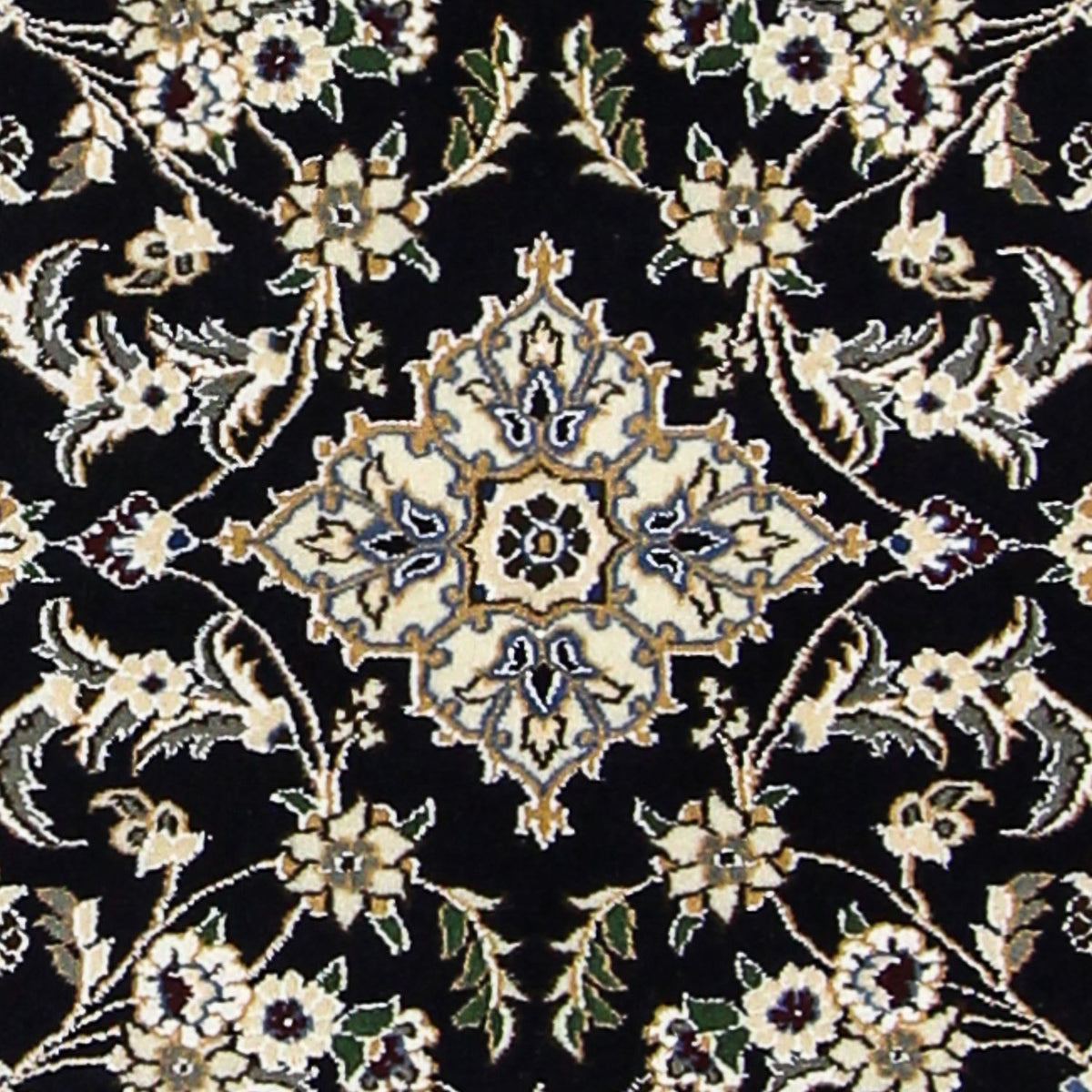 Tappeto corsia Tappeto Persero - Nain - Reale - 195 x 84 cm - blu scuro
