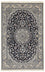 Tappeto Persero - Nain - Reale - 204 x 128 cm - blu scuro