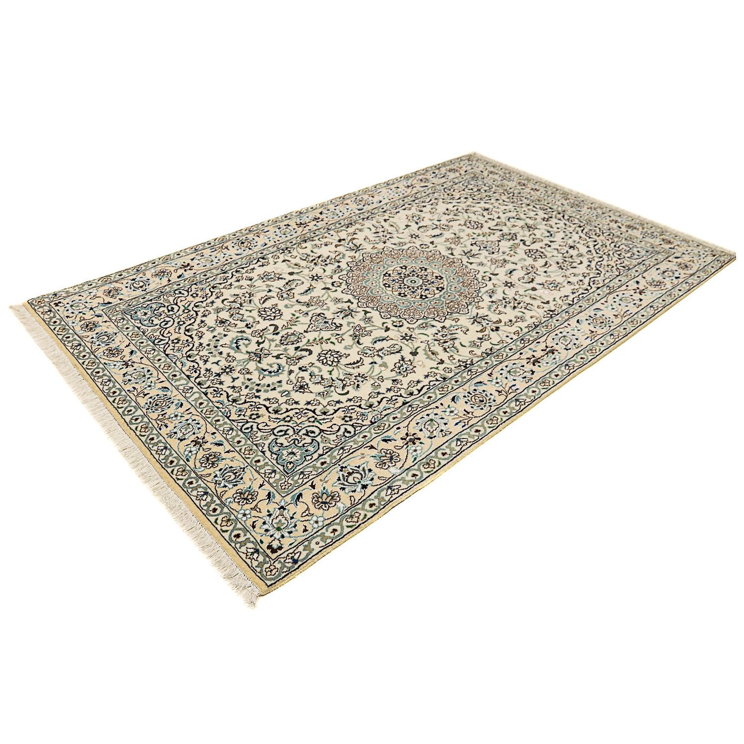 Tappeto Persero - Nain - Reale - 246 x 154 cm - beige