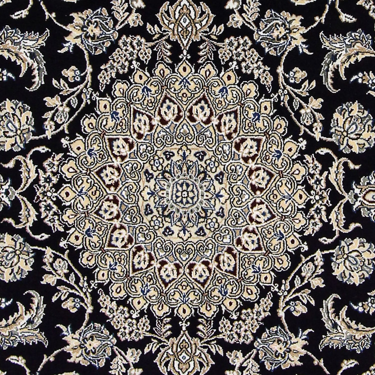 Tappeto Persero - Nain - Reale - 249 x 155 cm - blu scuro