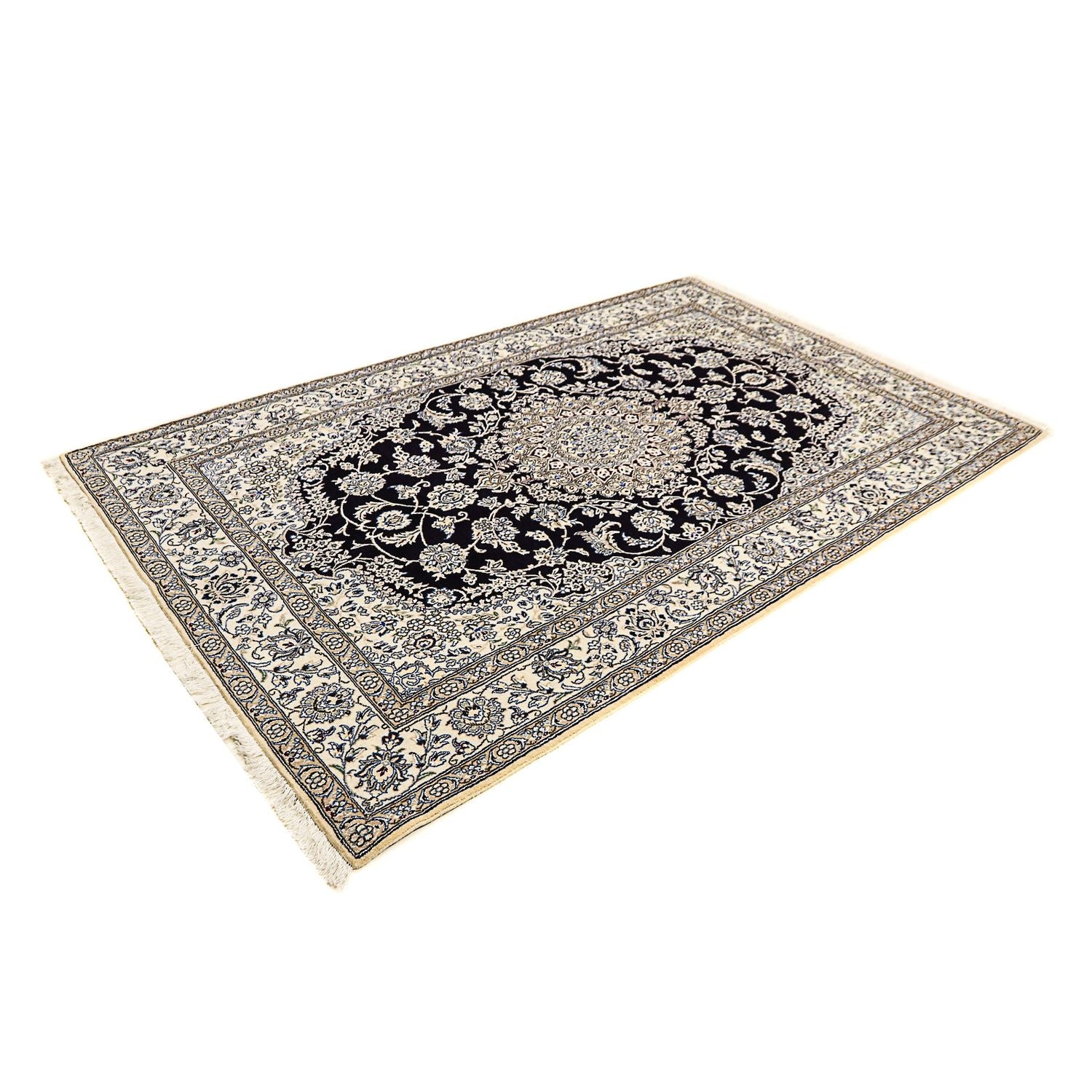 Tappeto Persero - Nain - Reale - 249 x 155 cm - blu scuro