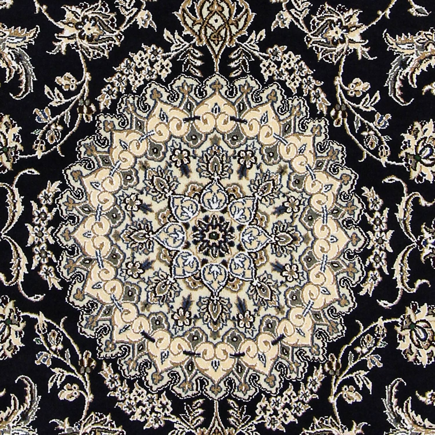 Tappeto Persero - Nain - Reale - 255 x 154 cm - blu scuro