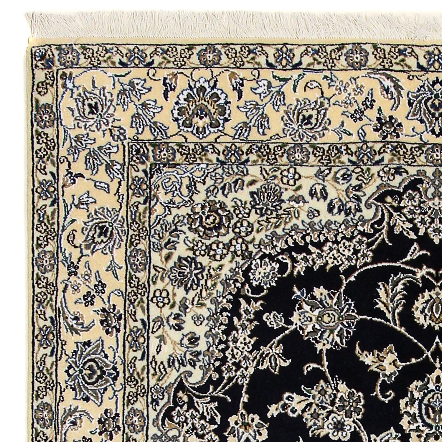 Tappeto Persero - Nain - Reale - 255 x 154 cm - blu scuro
