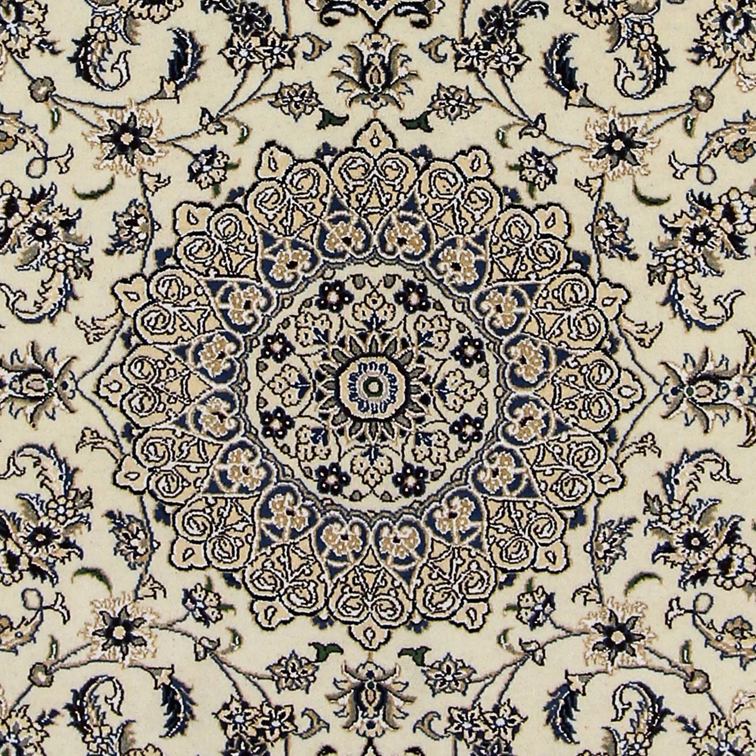 Tappeto Persero - Nain - Reale - 246 x 158 cm - beige