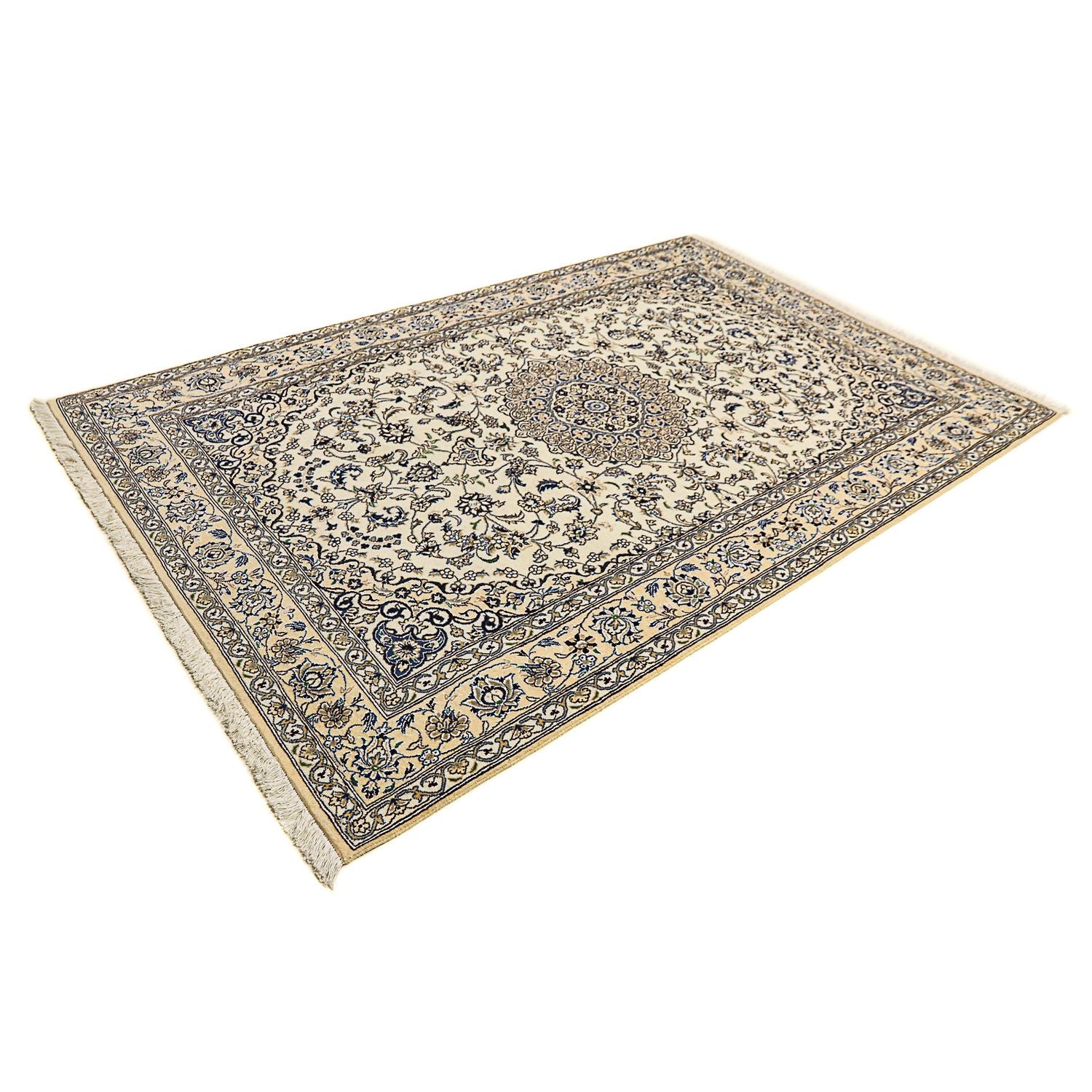 Tappeto Persero - Nain - Reale - 246 x 158 cm - beige
