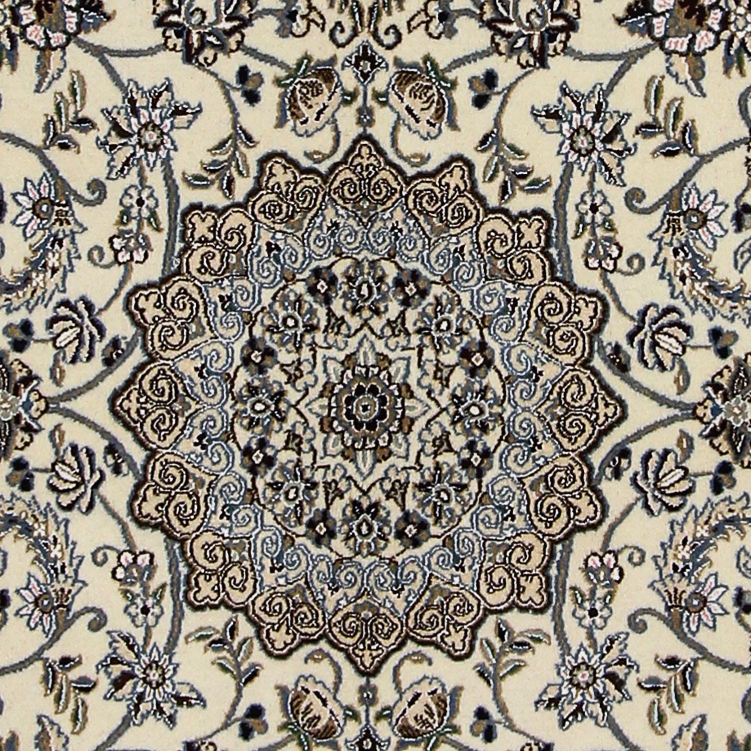 Tappeto Persero - Nain - Reale - 210 x 127 cm - beige