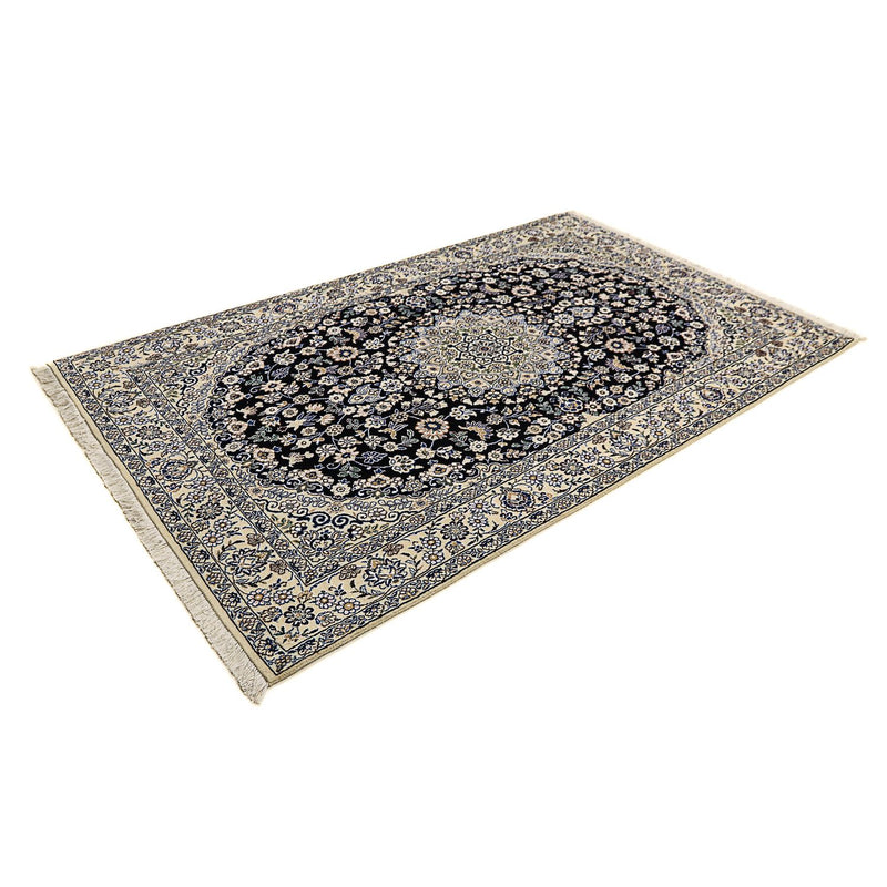 Tappeto Persero - Nain - Reale - 202 x 130 cm - blu scuro