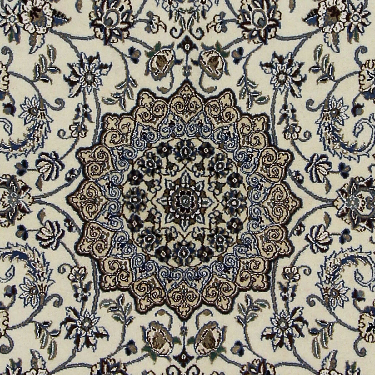 Tappeto Persero - Nain - Reale - 215 x 126 cm - beige