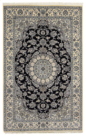 Tappeto Persero - Nain - Reale - 246 x 154 cm - blu scuro