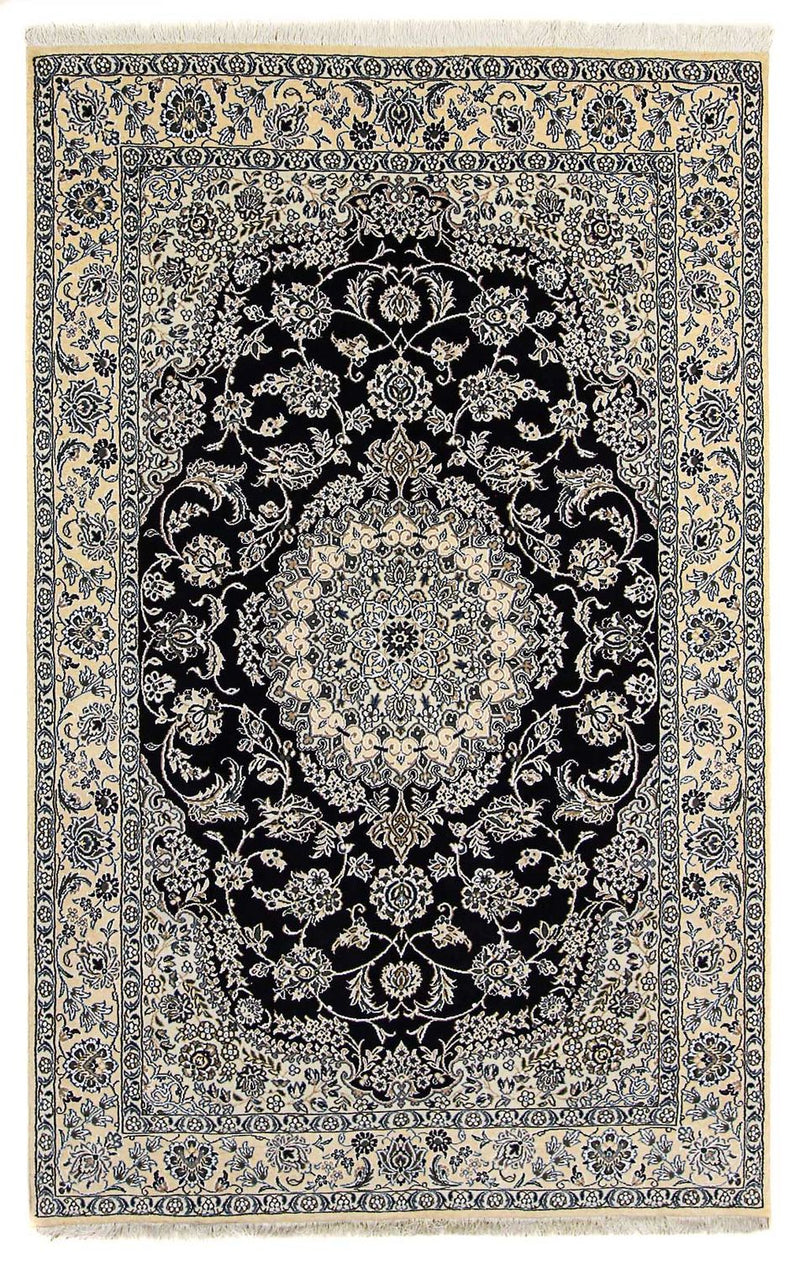 Tappeto Persero - Nain - Reale - 246 x 154 cm - blu scuro