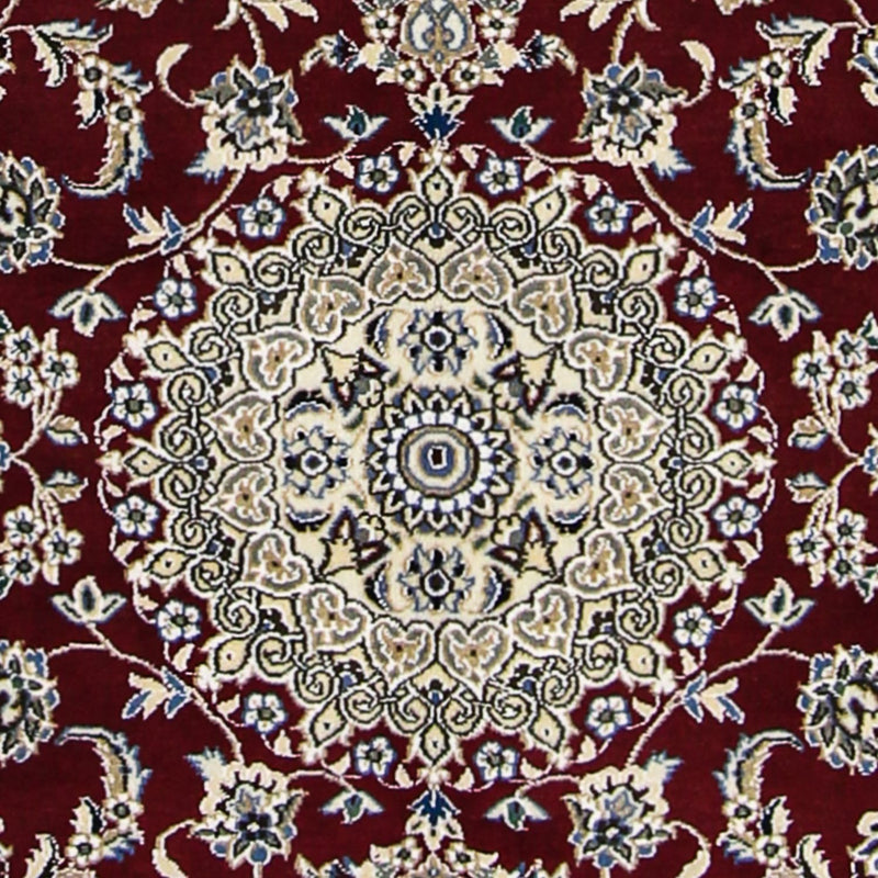 Tappeto Persero - Nain - Reale - 175 x 118 cm - rosso scuro