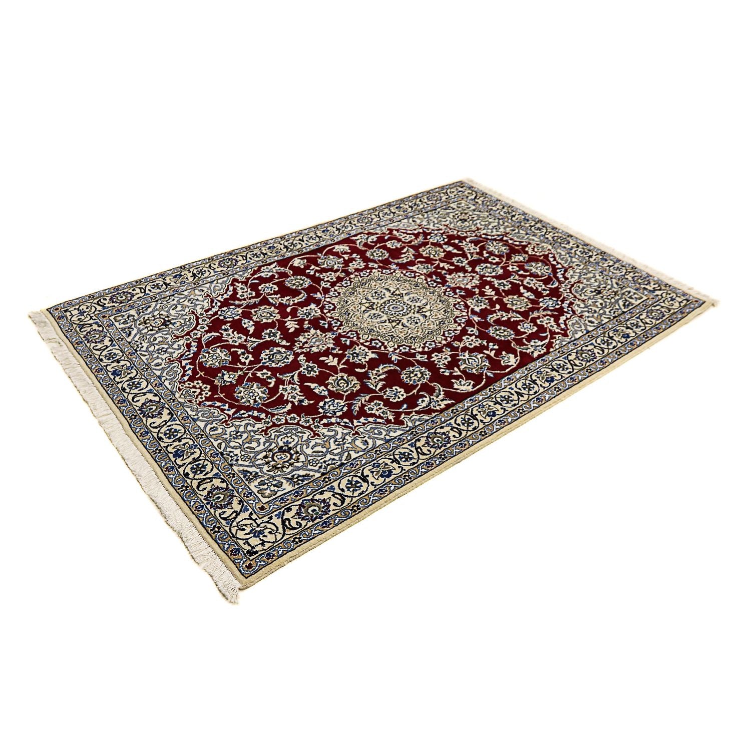 Tappeto Persero - Nain - Reale - 175 x 118 cm - rosso scuro