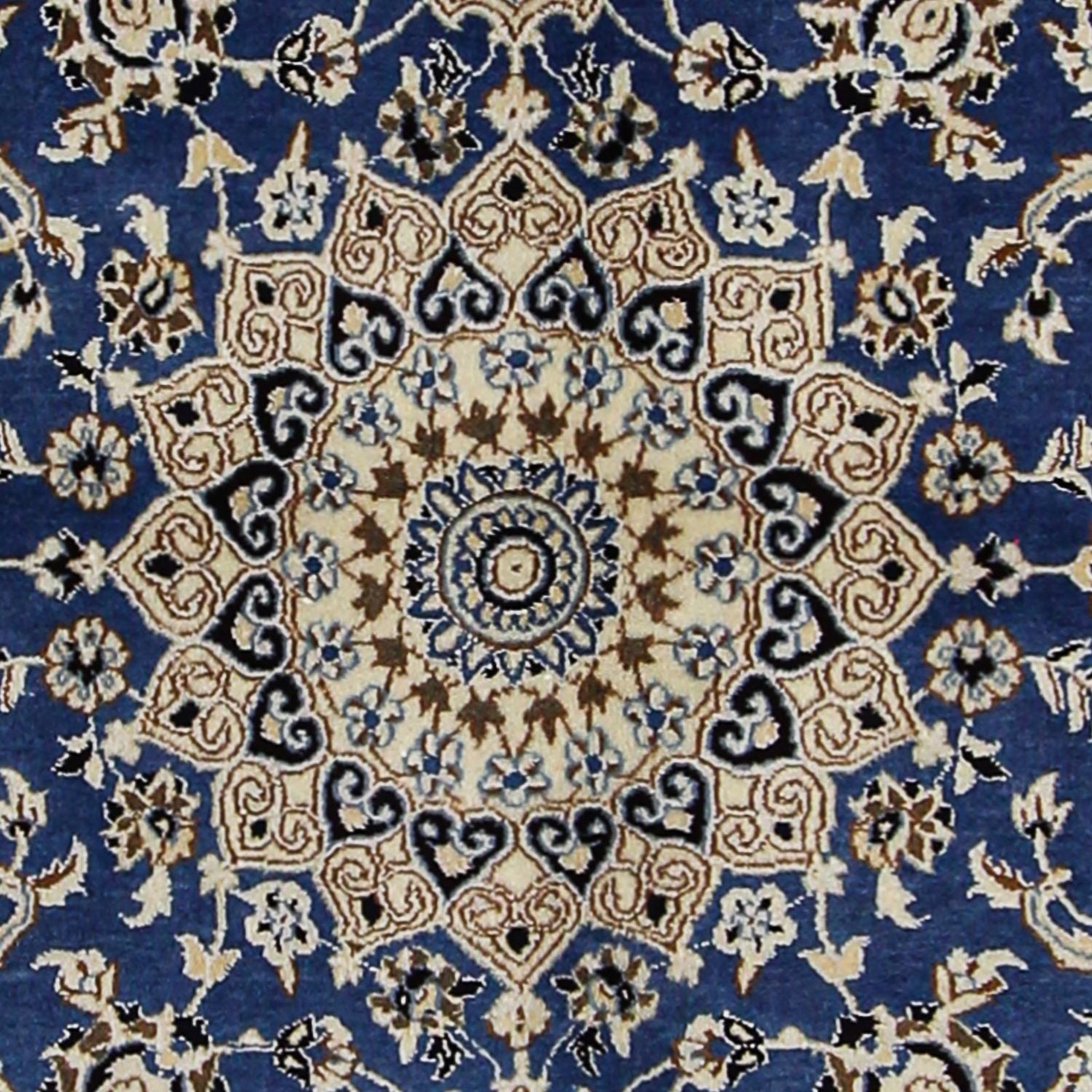 Tappeto Persero - Nain - Reale - 172 x 114 cm - blu