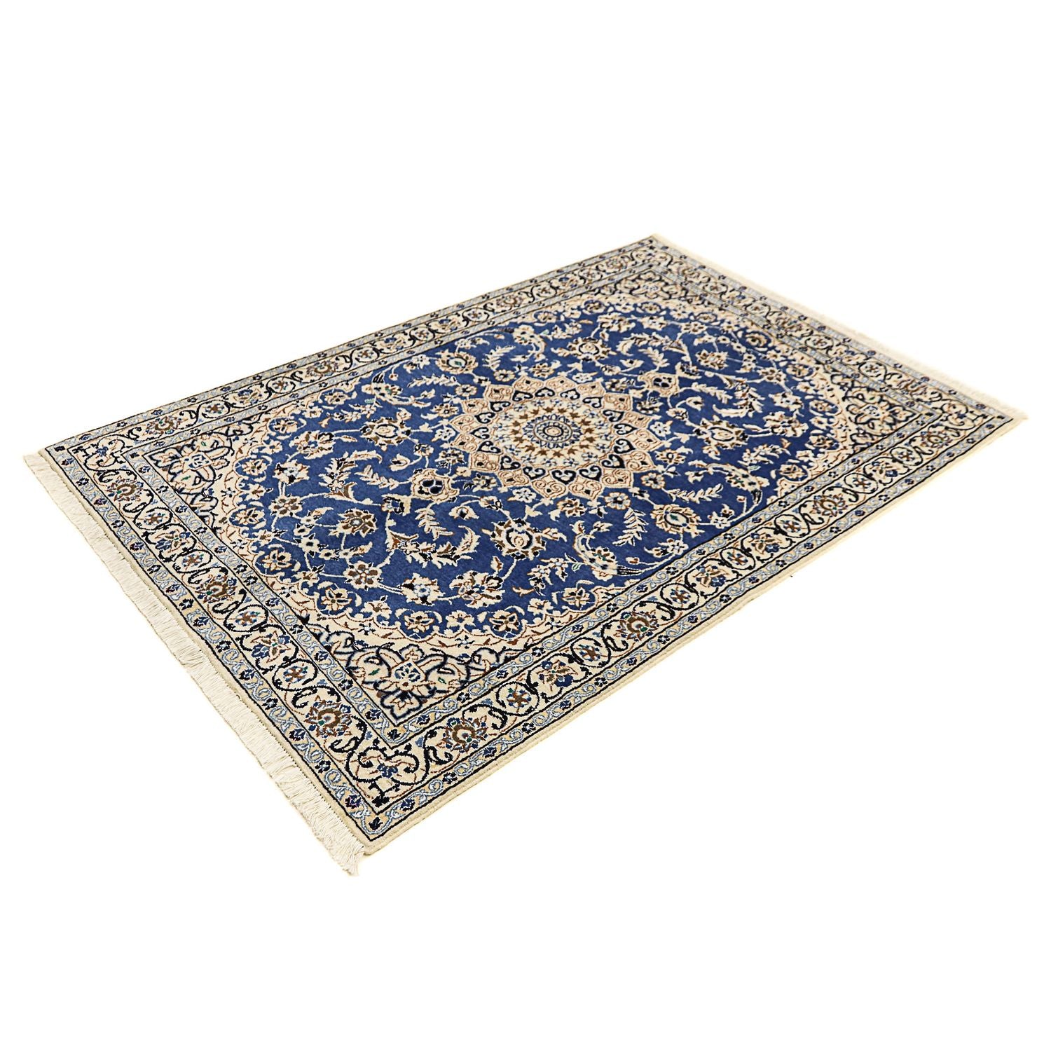 Tappeto Persero - Nain - Reale - 172 x 114 cm - blu