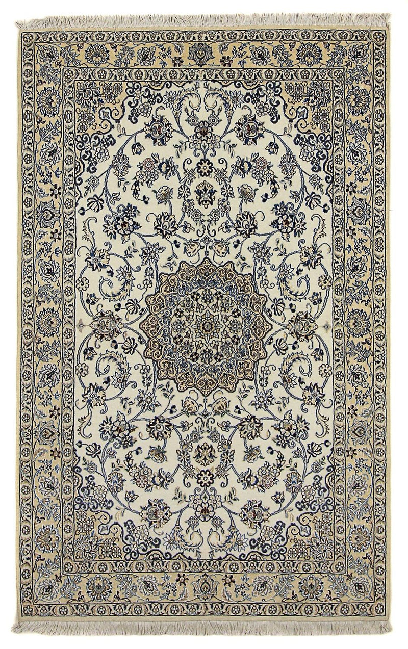 Tappeto Persero - Nain - Reale - 211 x 133 cm - beige