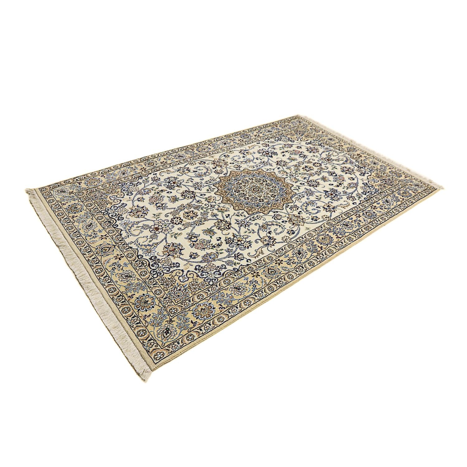 Tappeto Persero - Nain - Reale - 211 x 133 cm - beige