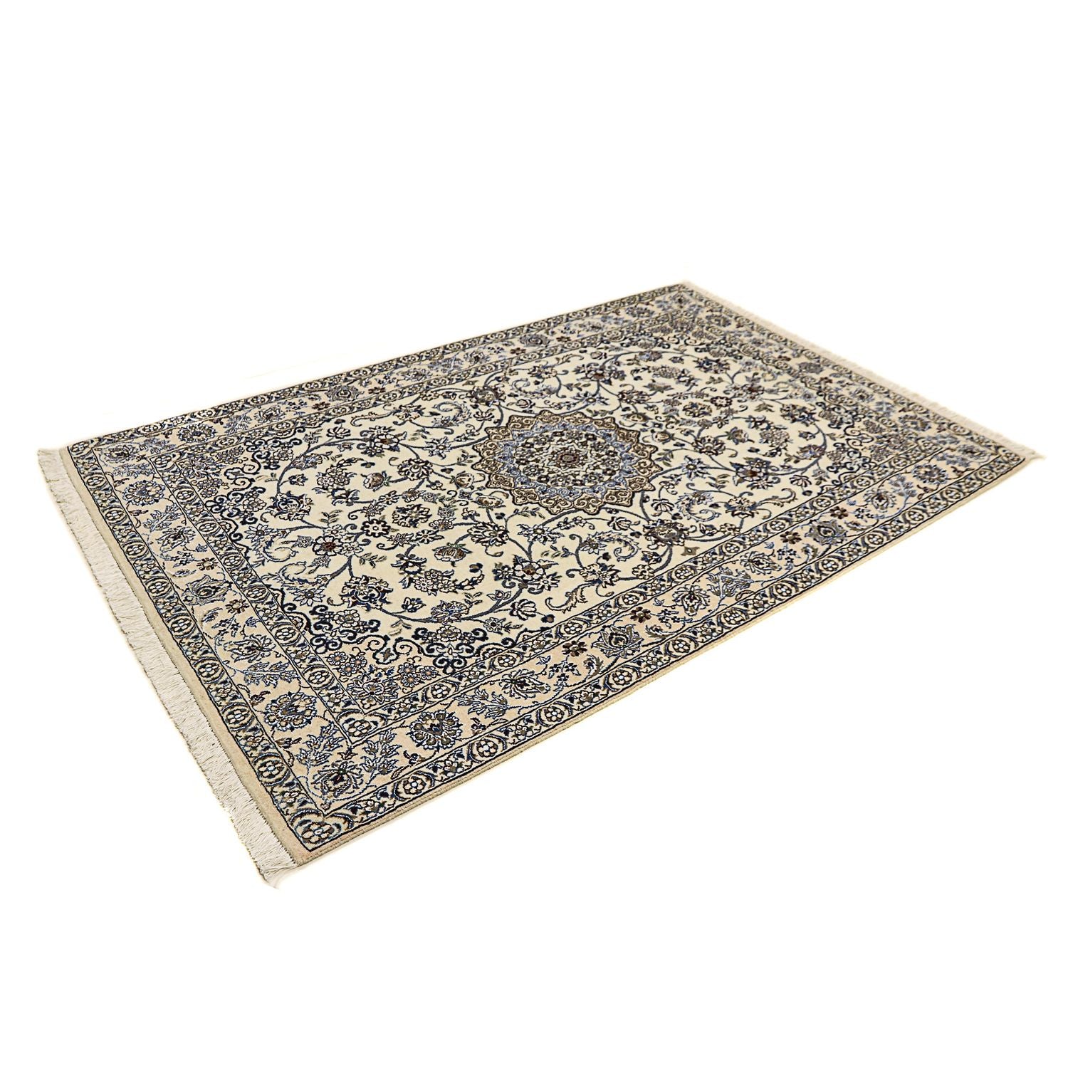 Tappeto Persero - Nain - Reale - 206 x 130 cm - beige