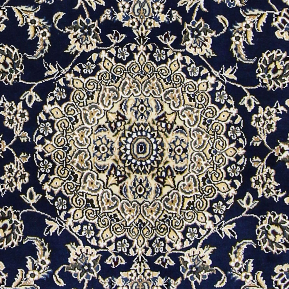 Tappeto Persero - Nain - Reale - 175 x 116 cm - blu scuro
