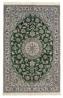 Tappeto Persero - Nain - Reale - 180 x 115 cm - verde scuro