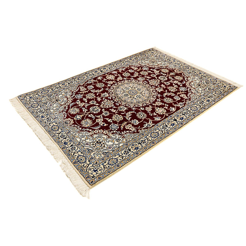 Tappeto Persero - Nain - Reale - 177 x 118 cm - rosso scuro
