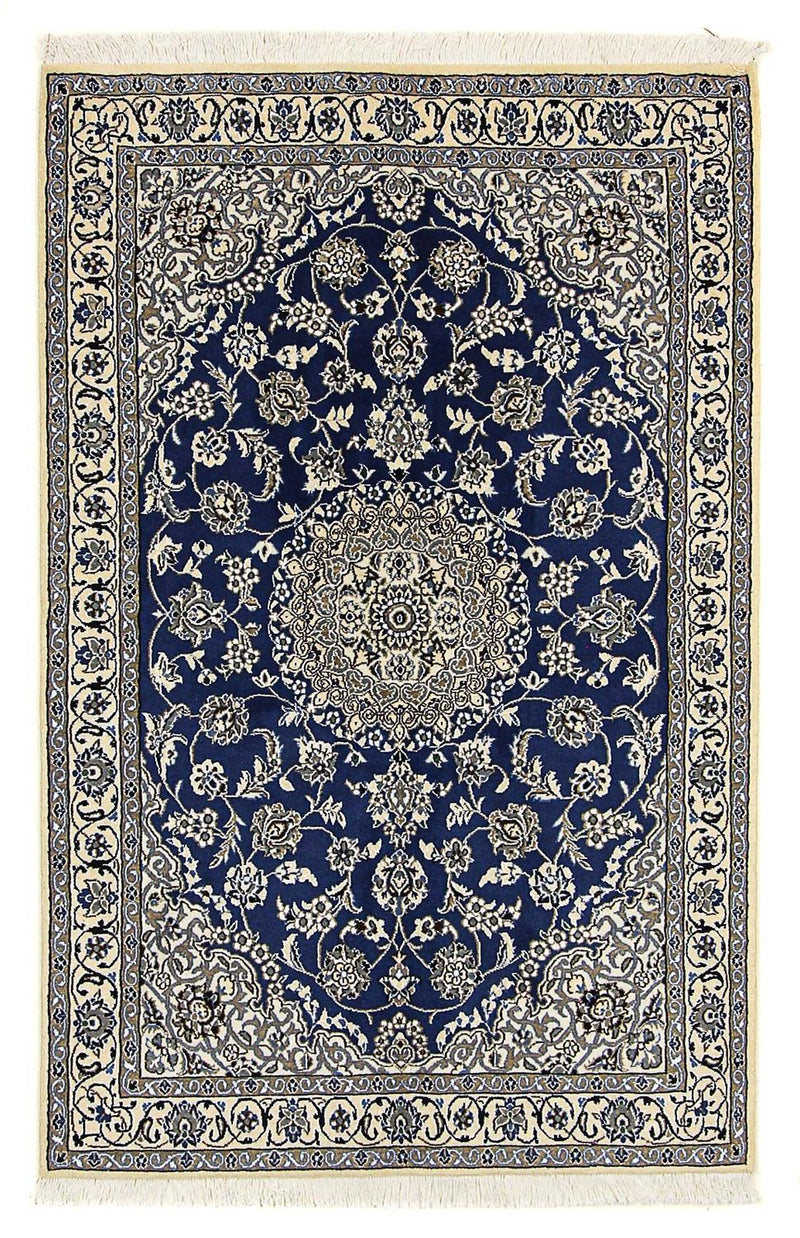 Tappeto Persero - Nain - Reale - 179 x 117 cm - blu scuro