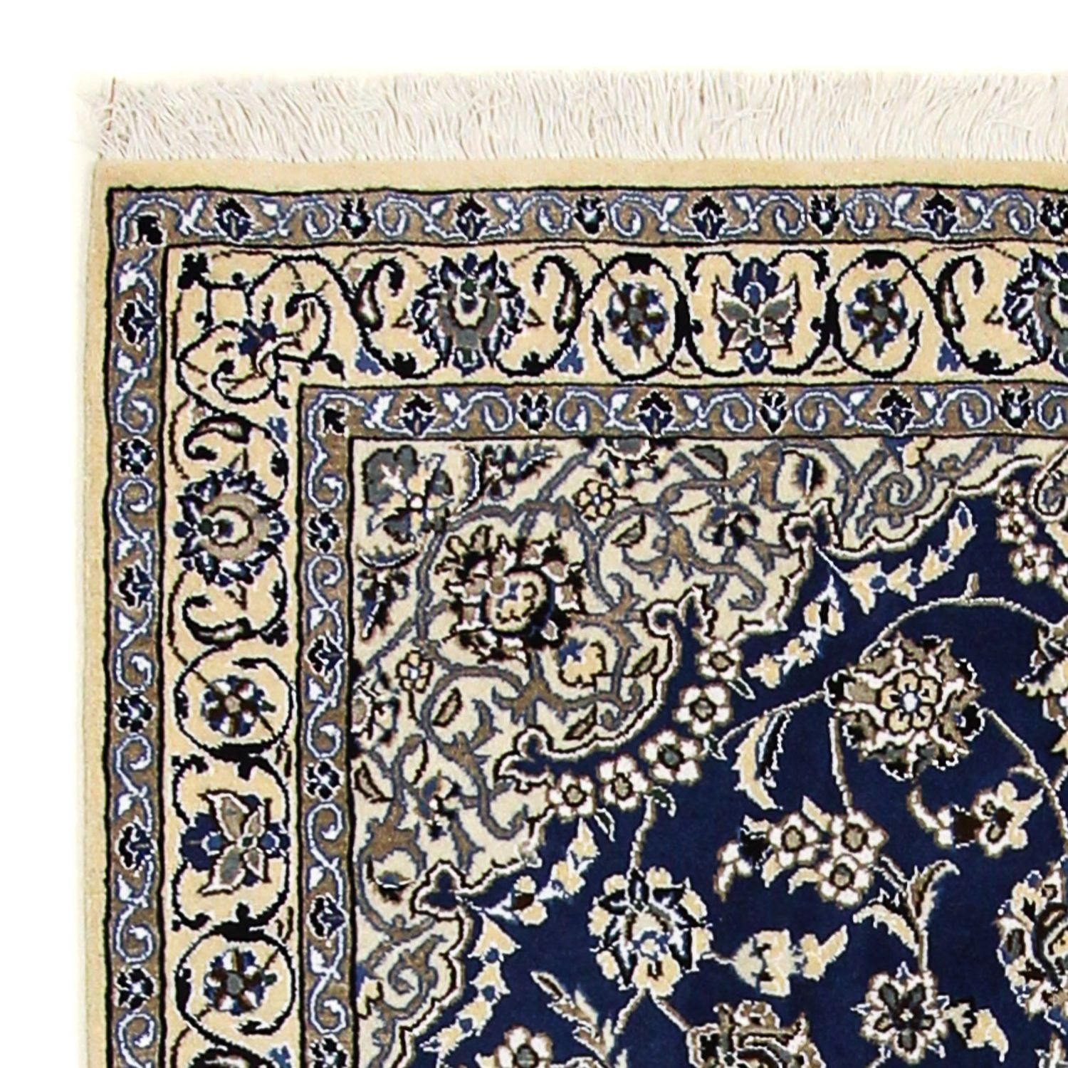 Tappeto Persero - Nain - Reale - 179 x 117 cm - blu scuro
