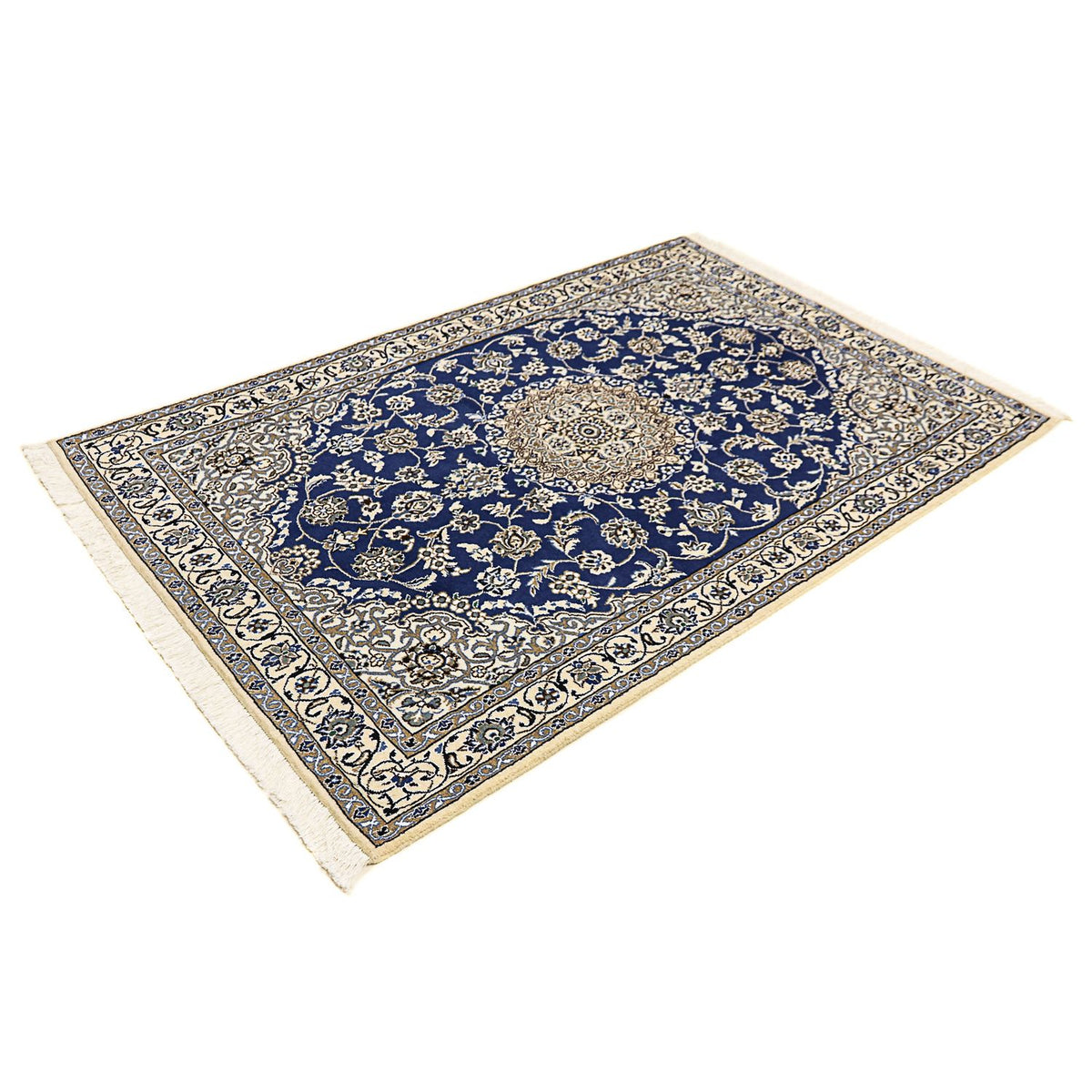Tappeto Persero - Nain - Reale - 179 x 117 cm - blu scuro
