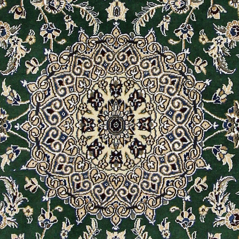 Tappeto Persero - Nain - Reale - 178 x 120 cm - verde scuro