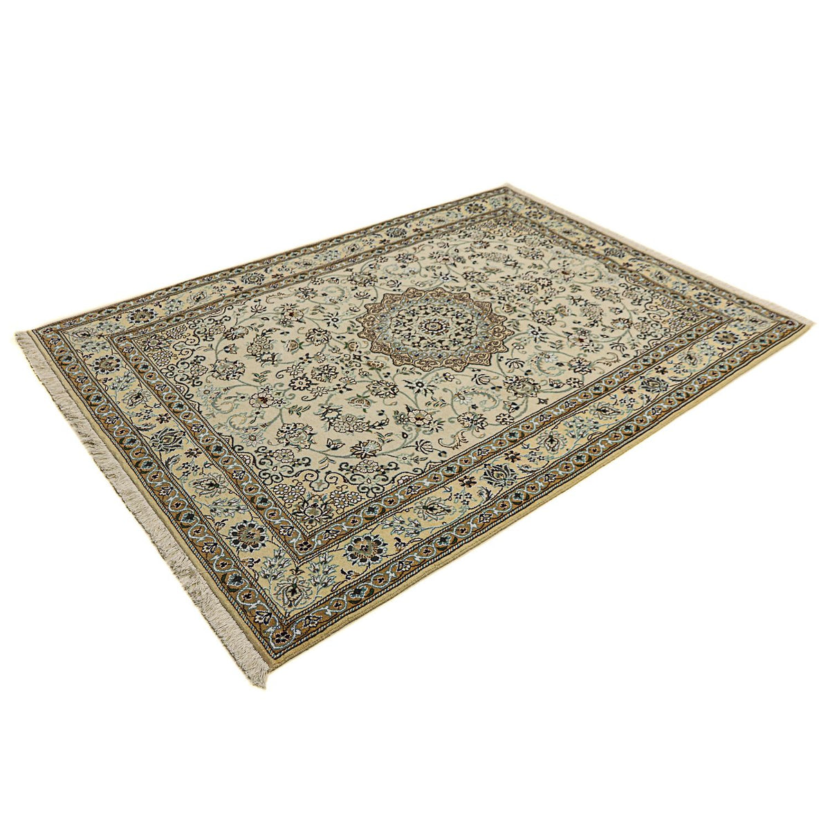 Tappeto Persero - Nain - Reale - 205 x 147 cm - beige