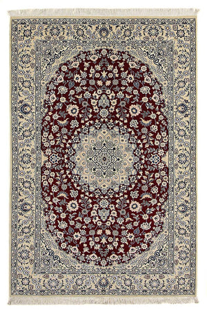 Tappeto Persero - Nain - Reale - 218 x 156 cm - rosso scuro