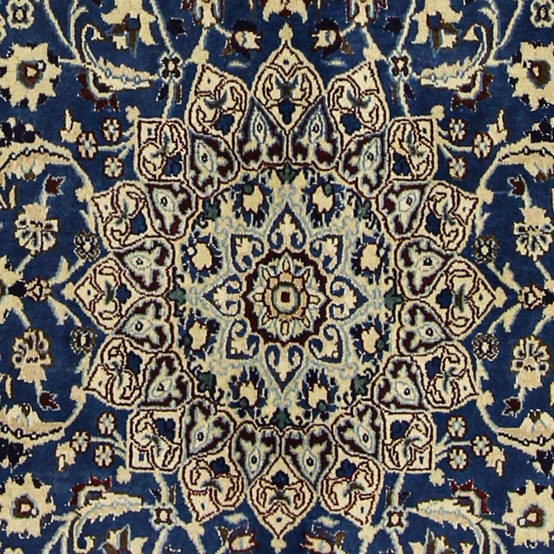 Tappeto Persero - Nain - Reale - 202 x 125 cm - blu scuro