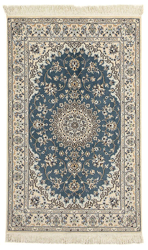 Tappeto Persero - Nain - Reale - 204 x 128 cm - blu scuro