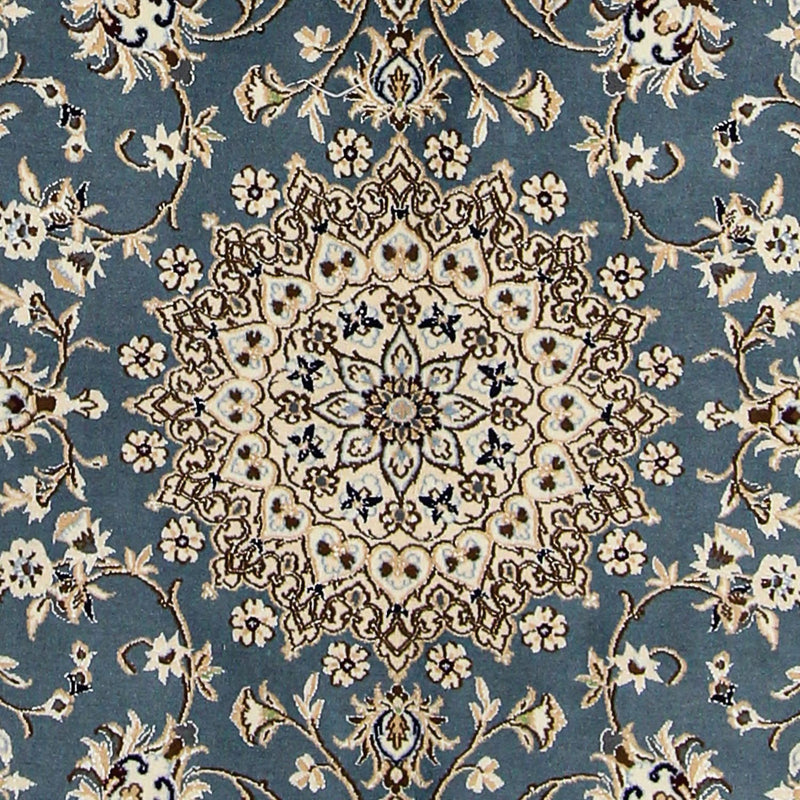 Tappeto Persero - Nain - Reale - 204 x 128 cm - blu scuro